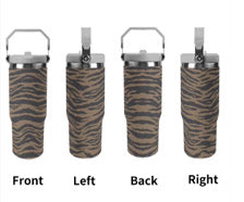 *PREORDER* Kids Essential Tumbler (Caramel x Black Zebra)