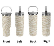 *PREORDER* Kids Essential Tumbler (Tan x Cream Zebra)