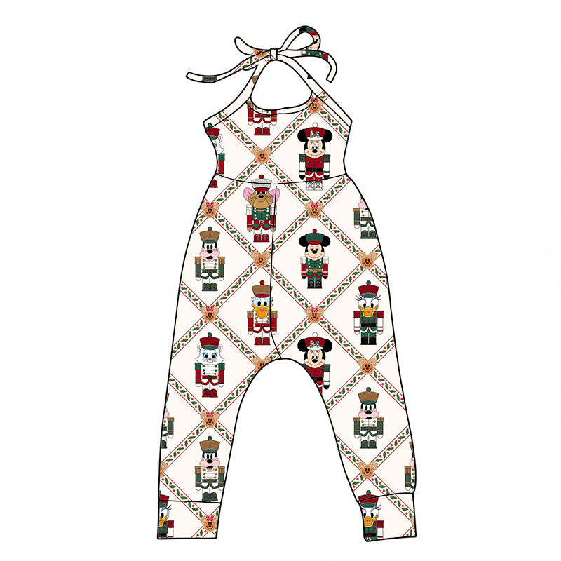 *PREORDER* Holiday Halter Jumpsuit (Nutcracker Characters)