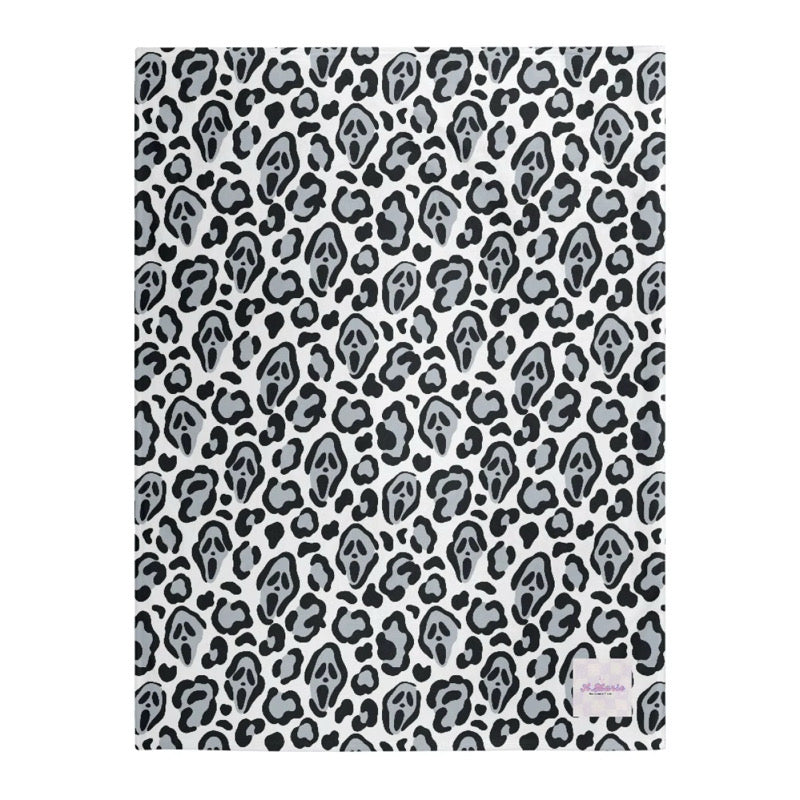 *PREORDER* Spooky Blanket (Ghost Face Cheetah)