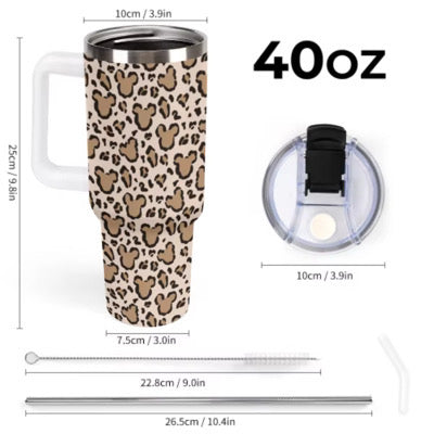 *PREORDER* Essential Tumbler (Cheetah x Mouse Head)
