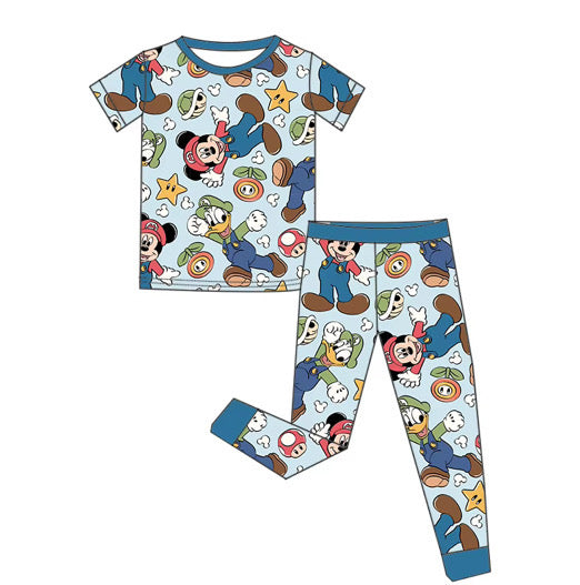 *PREORDER* Bamboo Pj Set (Mouse as Mario)