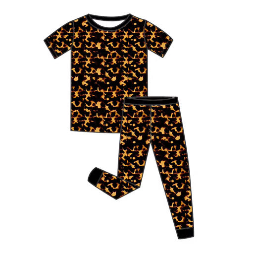 *PREORDER* Two Piece Bamboo Pj Set (Tortoise Shell)
