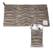 *PREORDER* Mini Microfiber ToGo Towel (Caramel x Black Zebra)