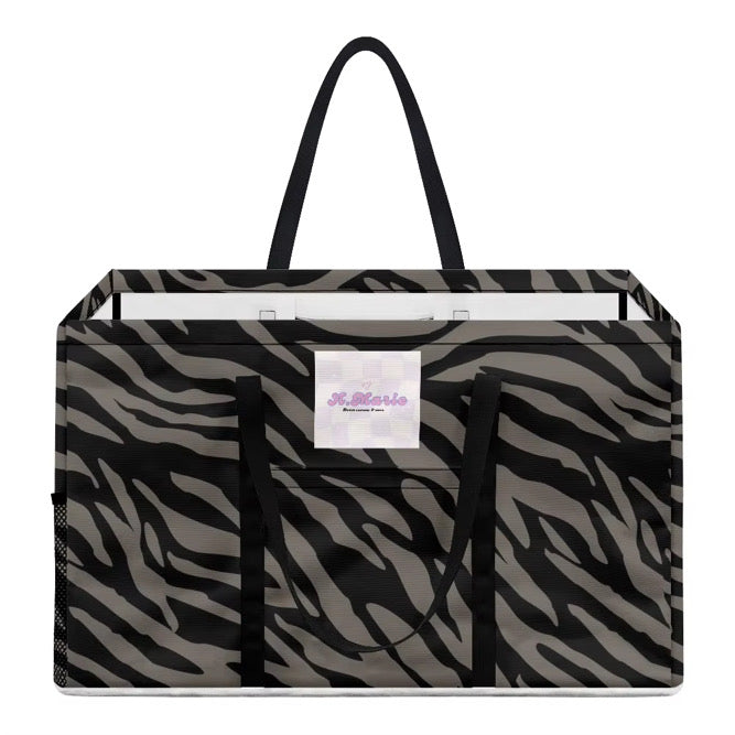 *PREORDER* Ultimate Mom Bag (Black x Gray Zebra)