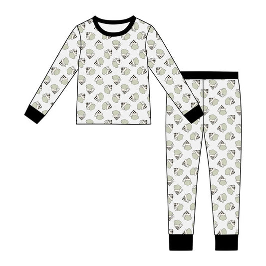 *Ready To Ship* Checkered Grinchy Pj Set