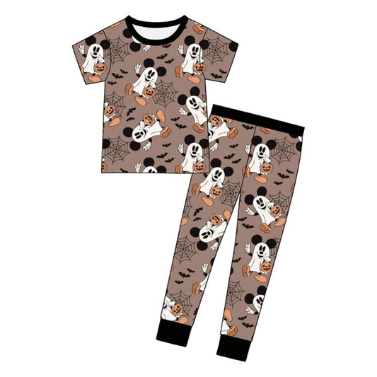 *PREORDER* Two Piece Bamboo Pj Set (Mouse Ghost)