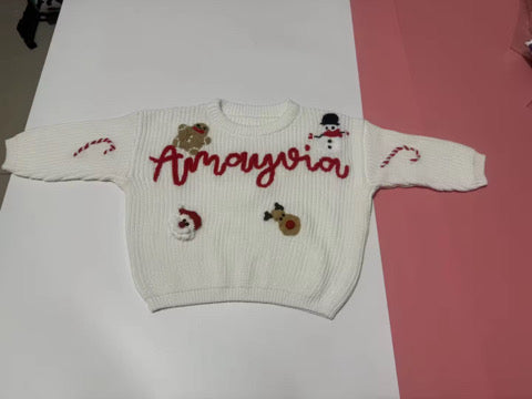 *PREORDER* Custom Holiday Knitted Sweater