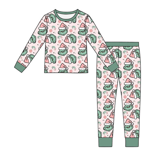 Pinky Grinchy Pj Set