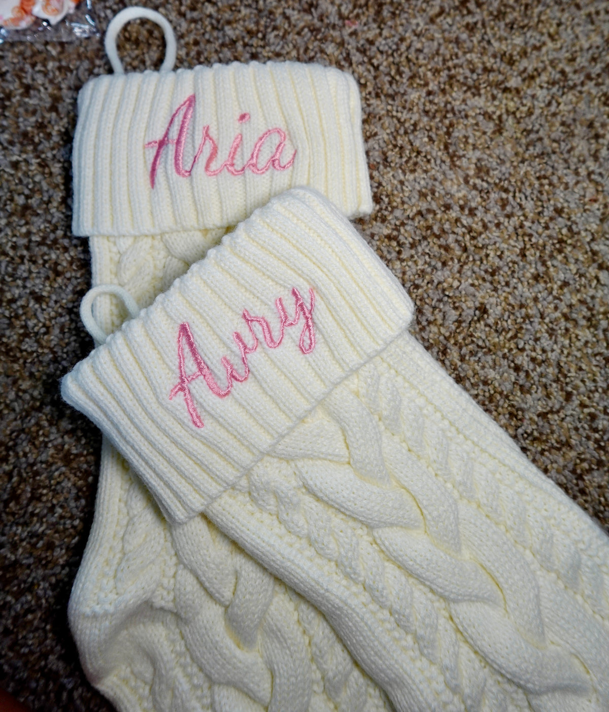 *PREORDER* Custom Embroidered Stocking