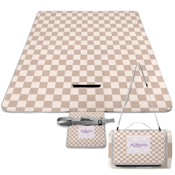 *PREORDER* On the Go Mat (Brown Checkered)