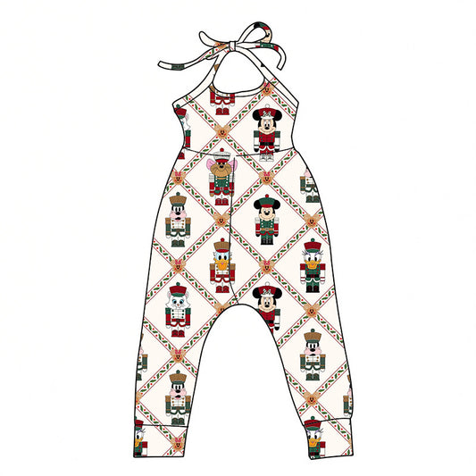 *PREORDER* Holiday Halter Jumpsuit (Nutcracker Characters)
