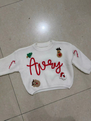 *PREORDER* Holiday Custom Knitted Sweater
