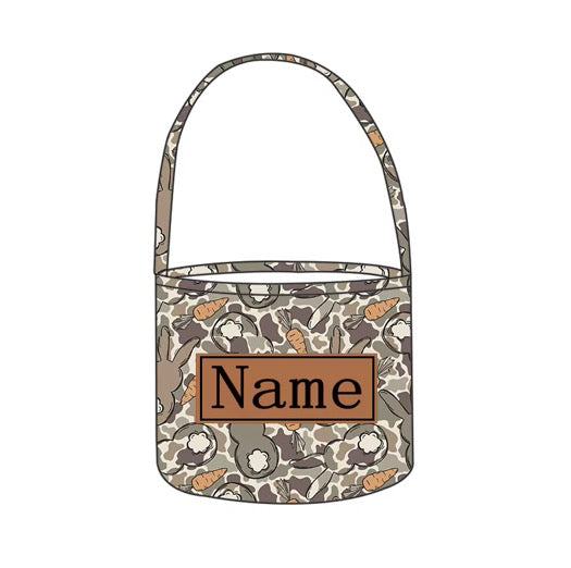 *PREORDER* Hoppy Basket (Camo Bunny)
