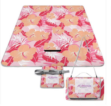 *PREORDER* On The Go Mat (Summer Hibscus)