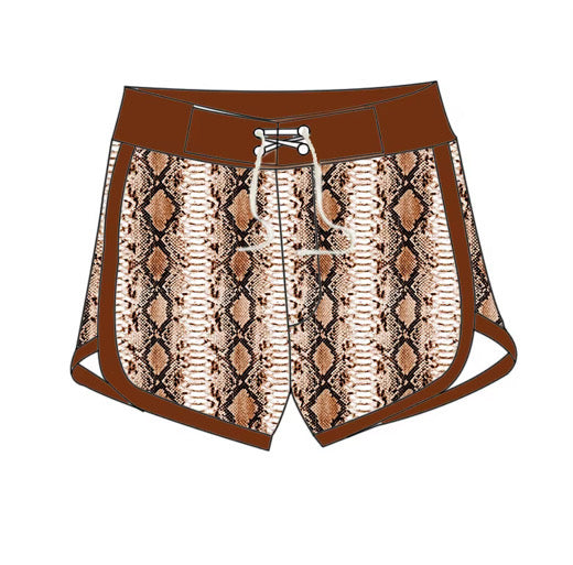 *PREORDER* Boys Surf Shorts (Snake Skin)