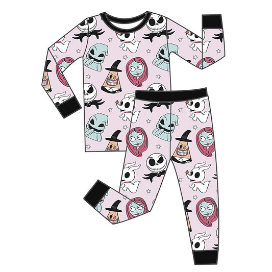 *PREORDER* Two Piece Bamboo Long Set (Nightmare Before)