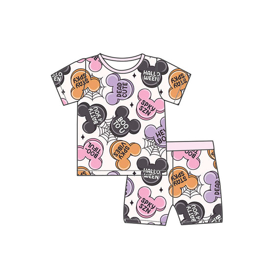 *PREORDER* Two Piece Bamboo Shorts Set (Mousehead Candy)