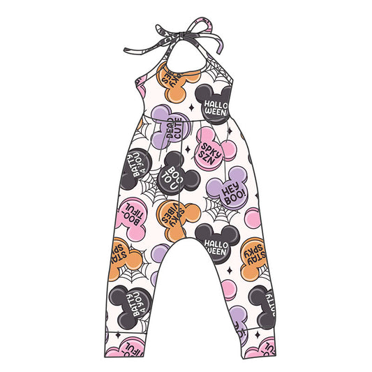 *PREORDER* Spooky Halter Jumpsuit (Mousehead Candy)