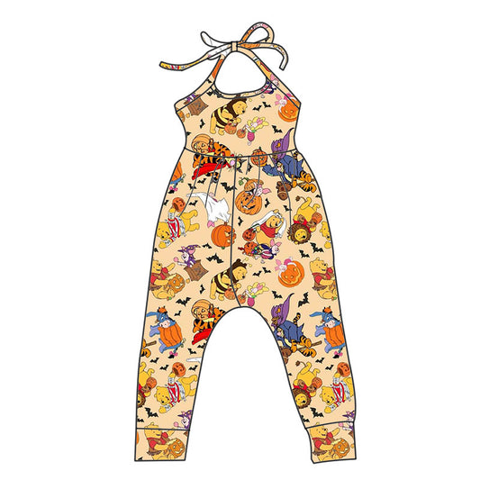 *PREORDER* Spooky Halter Jumpsuit (Spooky Pooh)