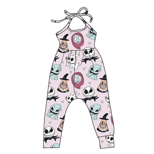*PREORDER* Spooky Halter Jumpsuit (Nightmare Before)