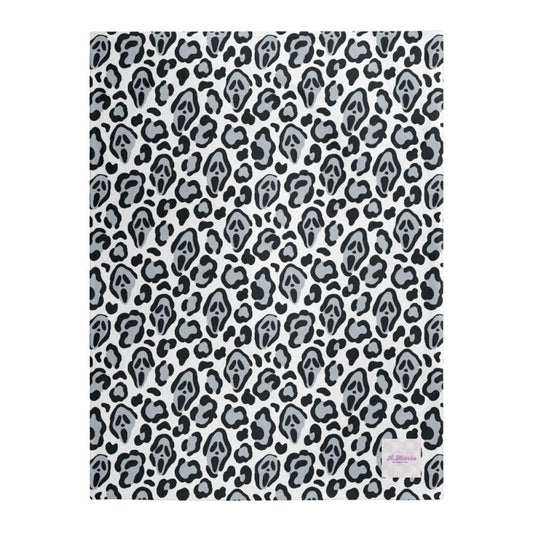 *PREORDER* Spooky Blanket (Ghost Face Cheetah)