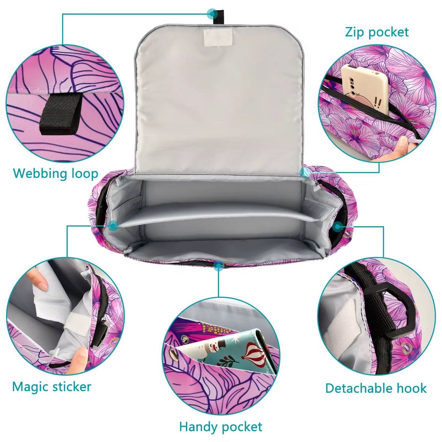 Stroller Caddy (Tortoise Shell)