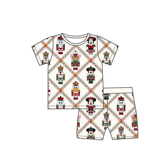 *PREORDER* Two Piece Bamboo Shorts Set (Nutcracker Characters)